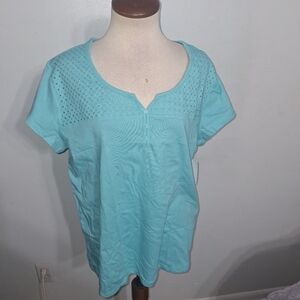 Croft & Barrow- Lounge Top- W Sz Large